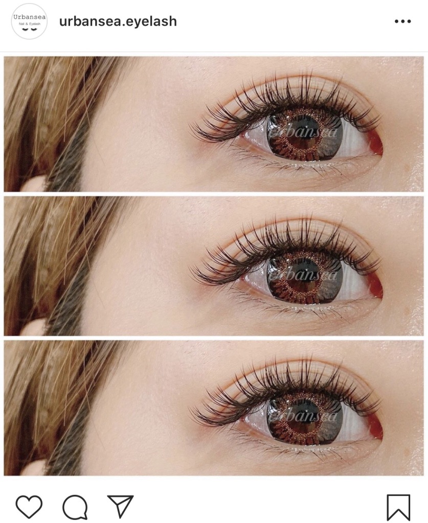 赤羽 マツエク ボリュームラッシュ 春 イメチェン Urbansea アーバンシー赤羽店