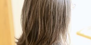 赤羽 ケアブリーチ ハイライト アッシュグレージュ Rebeach HAIR RESORT