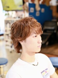 赤羽 メンズパーマ ニュアンスカール リビーチヘアリゾート 赤羽岩淵 美容室