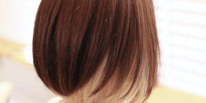 赤羽 美容室 ケアブリーチ インナーカラー ハイトーンカラー ショートボブ リビーチヘアリゾート